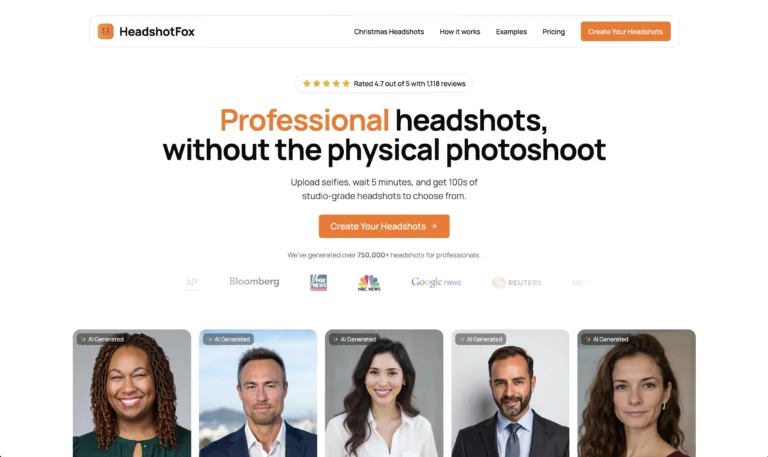 HeadshotFox - Professional headshots