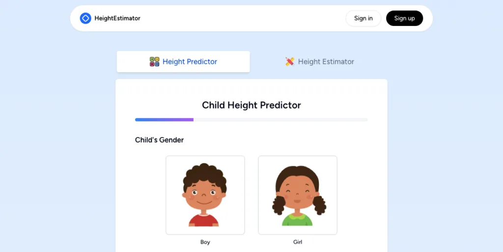 Height Estimator - A tool that uses GPT-4 to predict your child’s future adult height and analyzes images to estimate height.