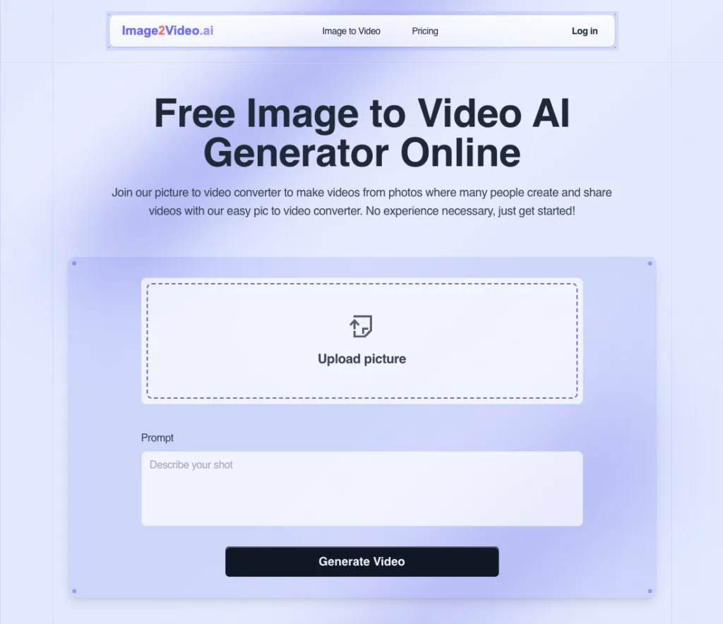 Image to Video AI - Image to Video AI: Create Videos from Photos | Free Picture Video Converter Online