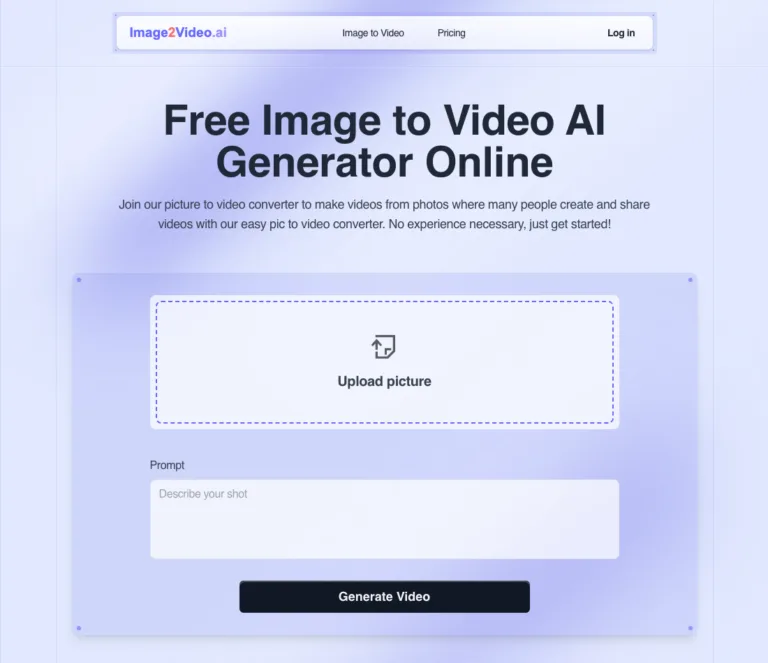 Image to Video AI - Image to Video AI: Create Videos from Photos | Free Picture Video Converter Online
