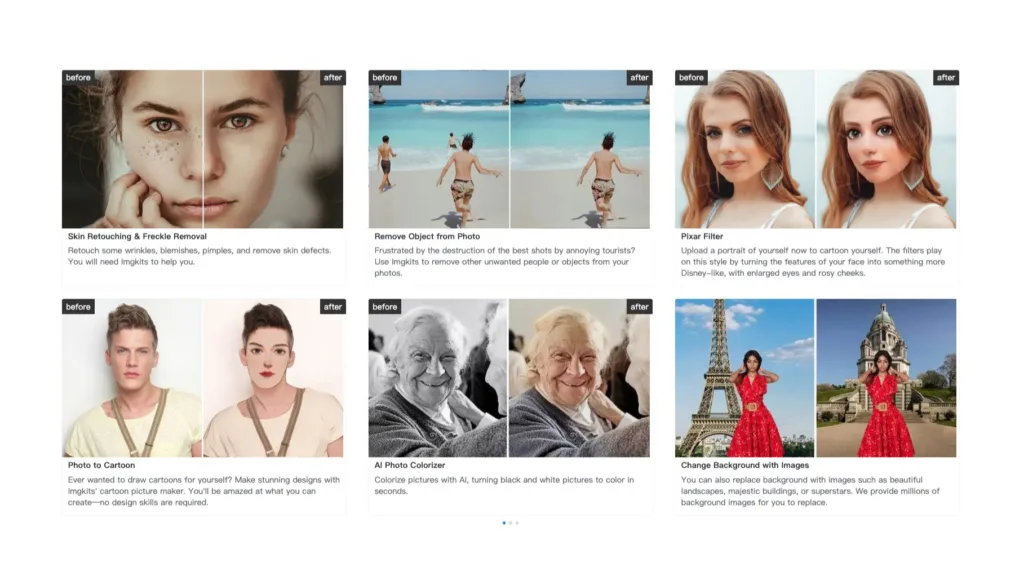 Imgkits - AI Image Processing Tools Online - include watermark remover