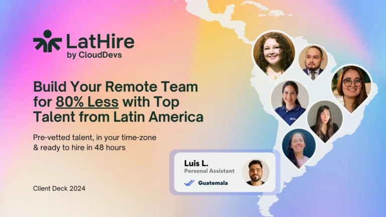 LatHire - LatHire connects you with top remote talents from Latin America at 80% less cost.