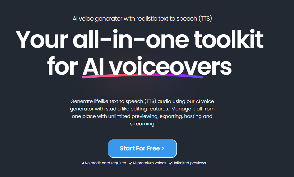 Listen2it - Listen2It is an advanced AI voice generator offering realistic text-to-speech capabilities. It uses modern AI to create lifelike voices