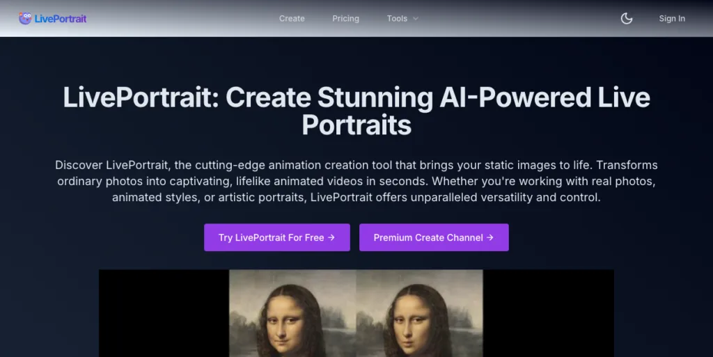 LivePortrait - Discover LivePortrait
