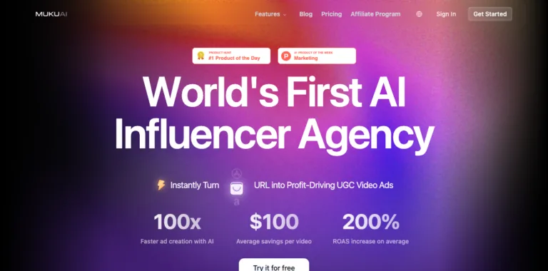 MUKU AI - Muku.ai is an AI-driven video creation platform that simplifies making engaging