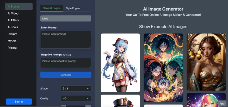 MagicAI - MagicAI is a free-to-use online AI image generator. Use it to create ai art