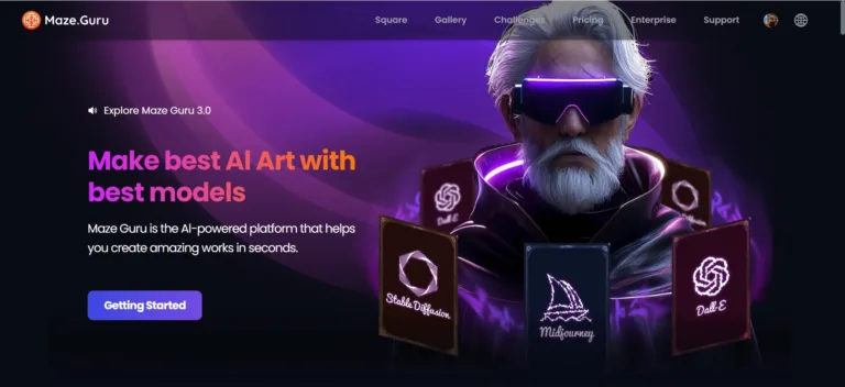 Maze Guru - Maze Guru is a conversational AI tool for generating videos and images. By interacting with different agents
