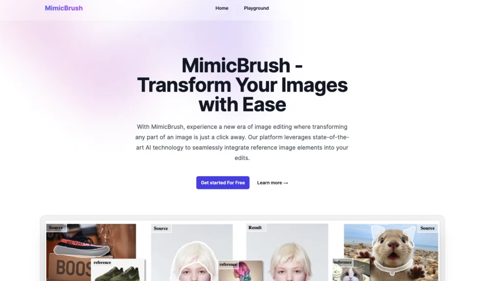 MimicBrush AI - MimicBrush