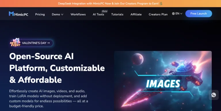 Mimicpc - AI Image Generator