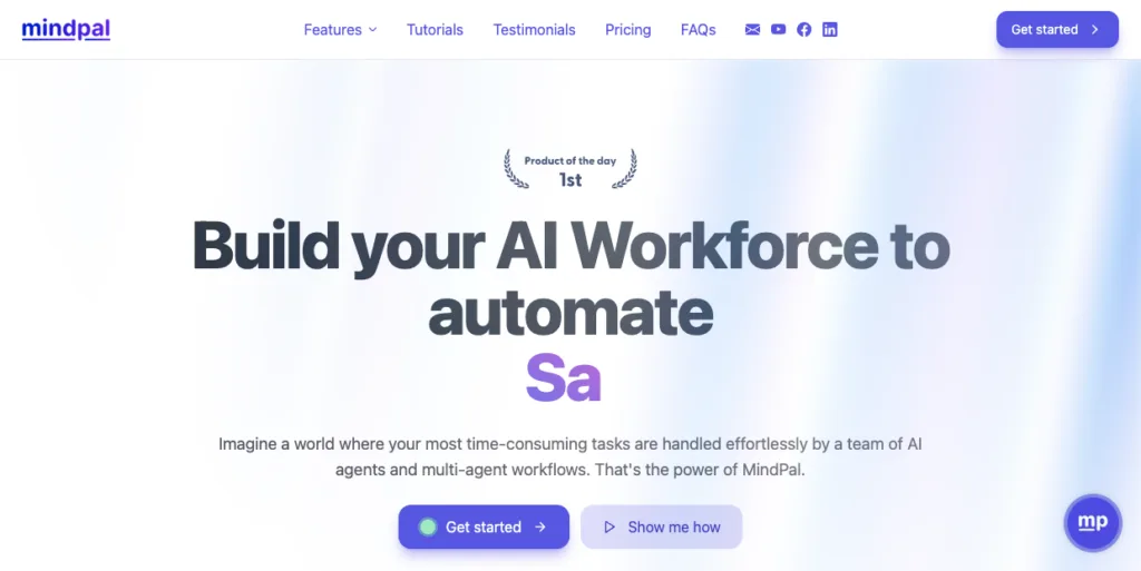 MindPal - Build your own AI workforce