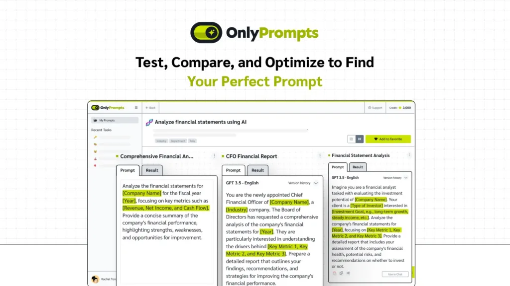 OnlyPrompts - Automate over 37