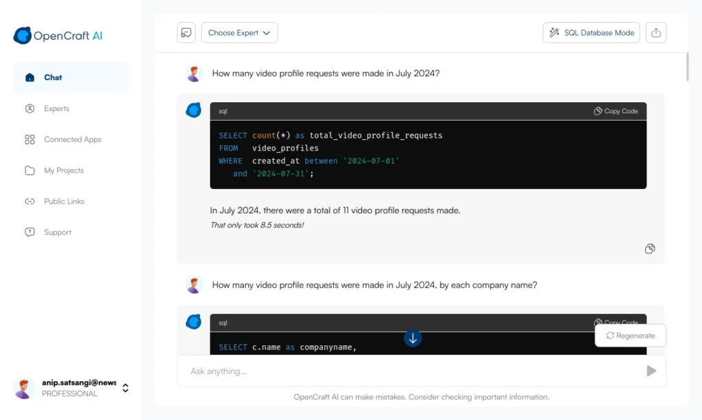 OpenCraft AI - OpenCraft AI is an AI Chat Assistant designed for professionals to enhance productivity and streamline workflows.
