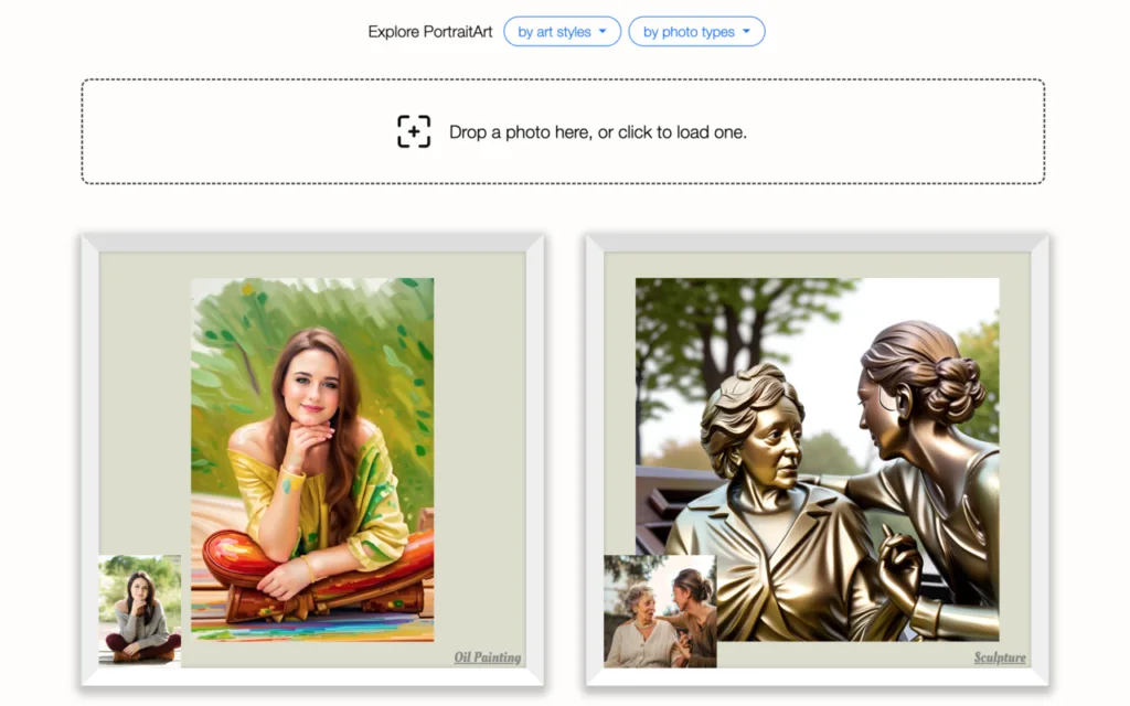 PortraitArt - Turn your photos into beautiful art!