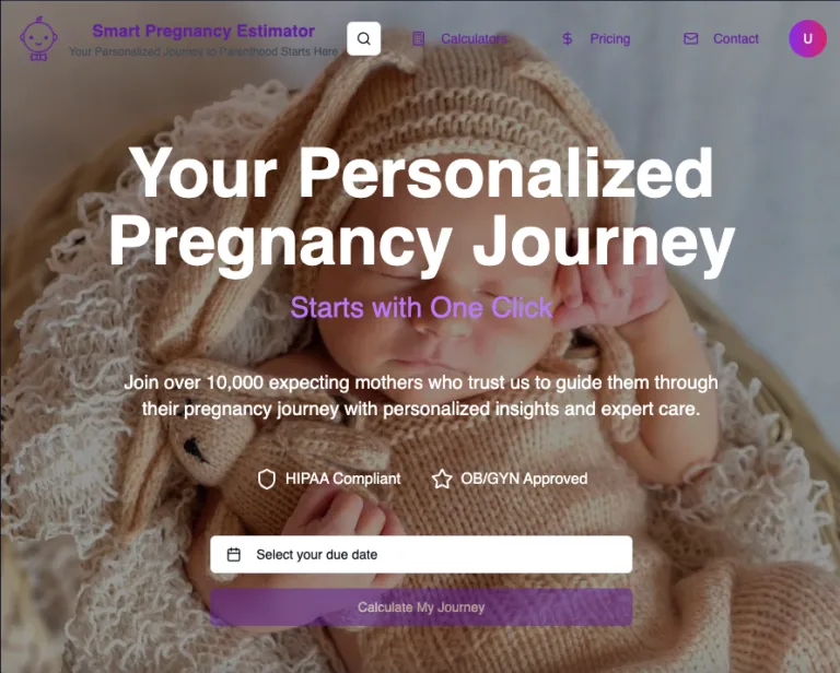 Pregnancy Estimator - Pregnancy Estimator empowers parents-to-be with personalized insights