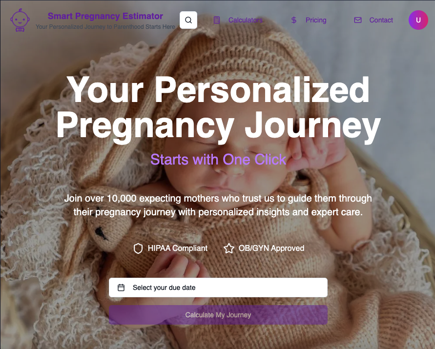 Pregnancy Estimator - Pregnancy Estimator empowers parents-to-be with personalized insights