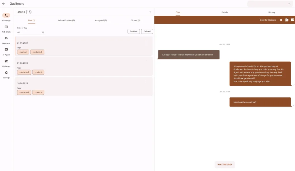 Qualimero - Qualimero creates AI-powered customer advisors that guide customers to ideal purchases and resolve inquiries