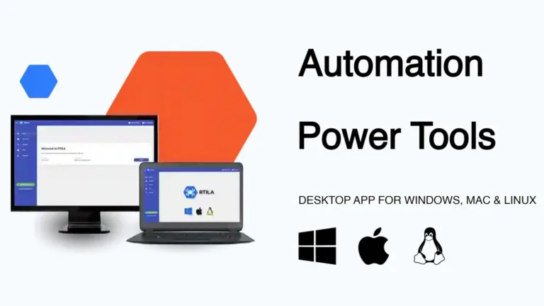RTILA - RPA &  Web Automation - Create Powerful Web Automations & Compile them into your own Software & Monetize them like a Pro !