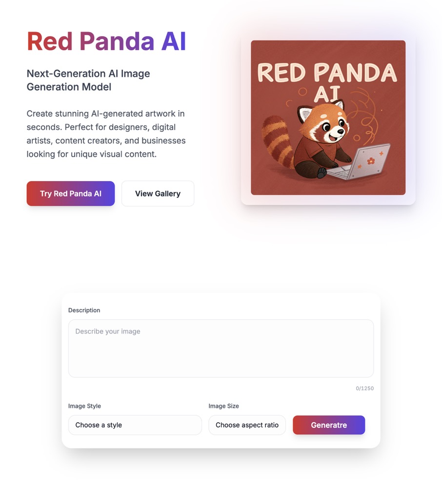 Red Panda AI - Red Panda AI Next-Generation AI Image Generation Model