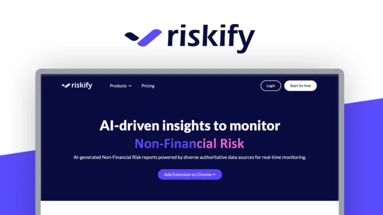 Riskify - Real-Time Monitoring of Non-Financial Risks for Your Business