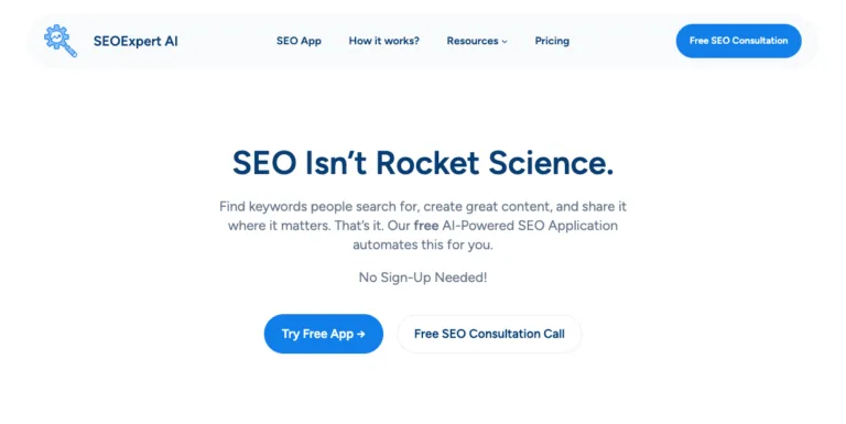 SEOExpert AI - AI Powered SEO