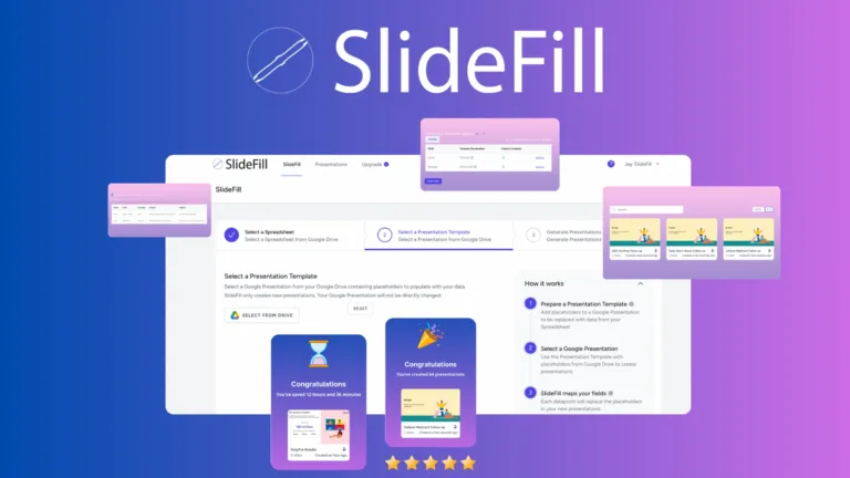 SlideFill - Save hours creating personalized data-driven presentations for sales