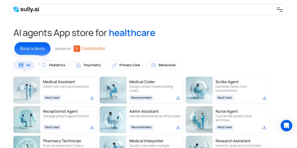 Sully AI - All-in-one AI assistant saving doctor's time
