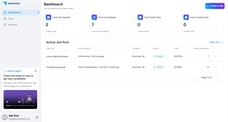 Talentino.ai - Talentino.ai – Smarter