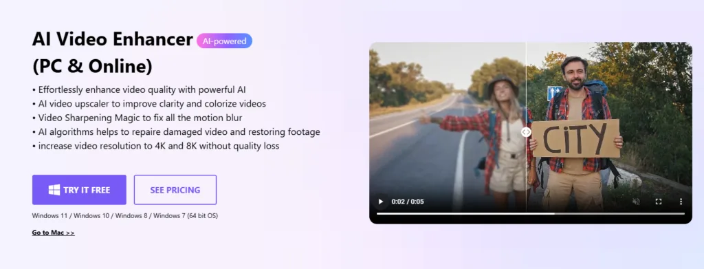 UniConverter AI Video Enhancer - UniConverter AI Video Enhancer: Enhance videos seamlessly with AI-powered features such as video enhancement