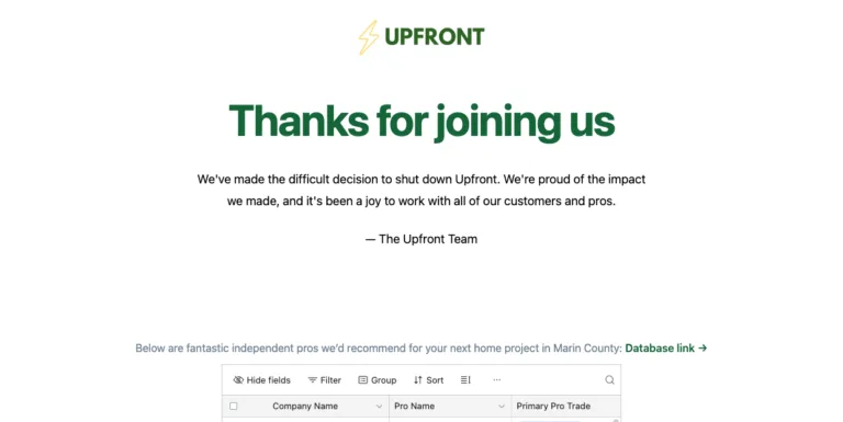 Upfront - AI-assistant for home projects