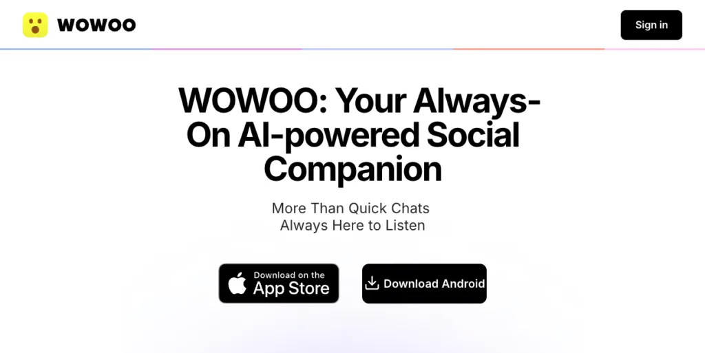 WOWOO - WOWOO is your AI-powered social companion. Share your thoughts anytime