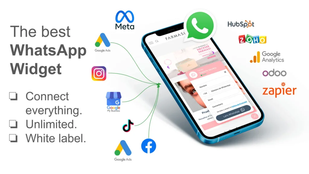 WhatsApp Widget | Capture more leads (2025) - The Best WhatsApp Widget for any Website