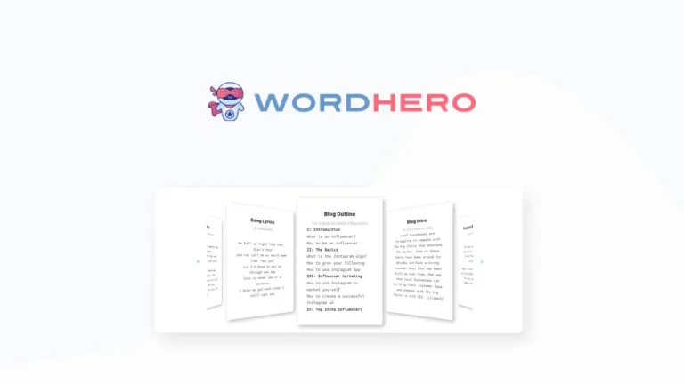 WordHero - AI Content Writer - Use AI to generate original blog posts