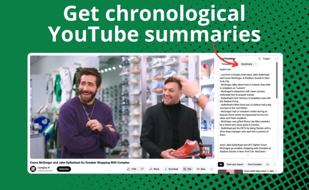 YouTimeliner - YouTimeliner introduces a user-friendly widget right on the video page