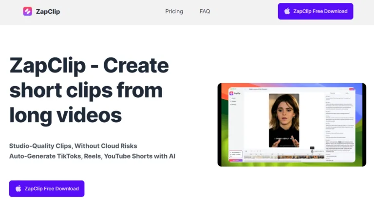 Zapclip - ZapClip-Create short clips from long videos