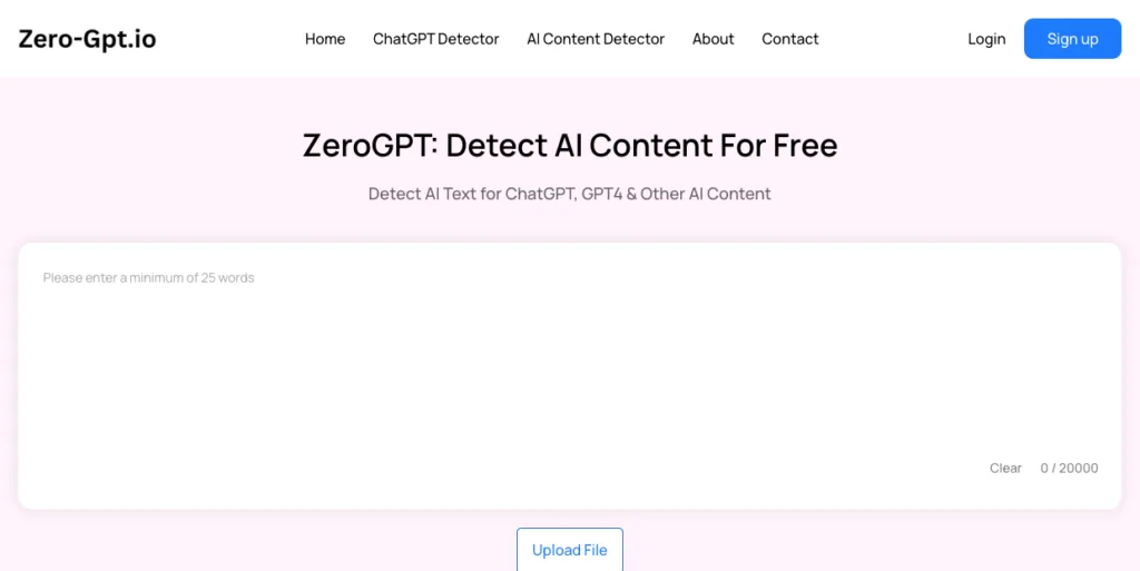 Zero-GPT - At Zero-GPT.io