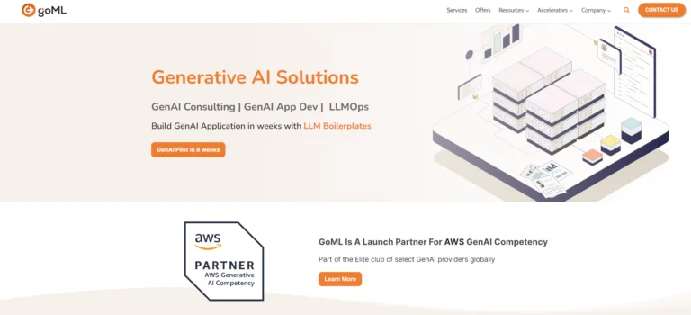 goML - GoML specializes in Generative AI solutions