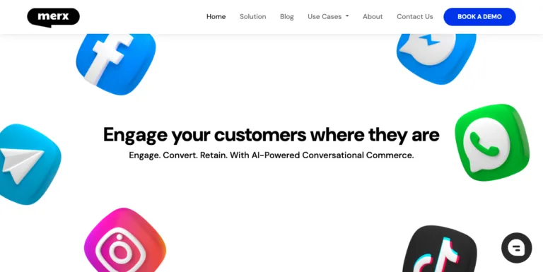 merx - merx automates engagement with customers on WhatsApp.