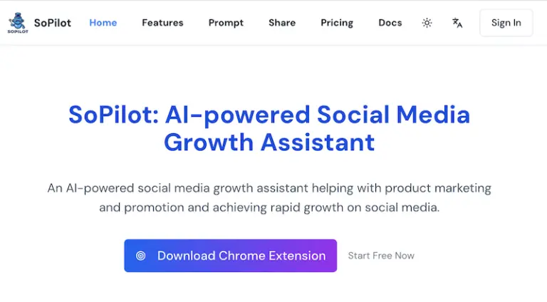 SoPilot - SoPilot is an AI-driven social media growth assistant designed specifically for Indie Hackers