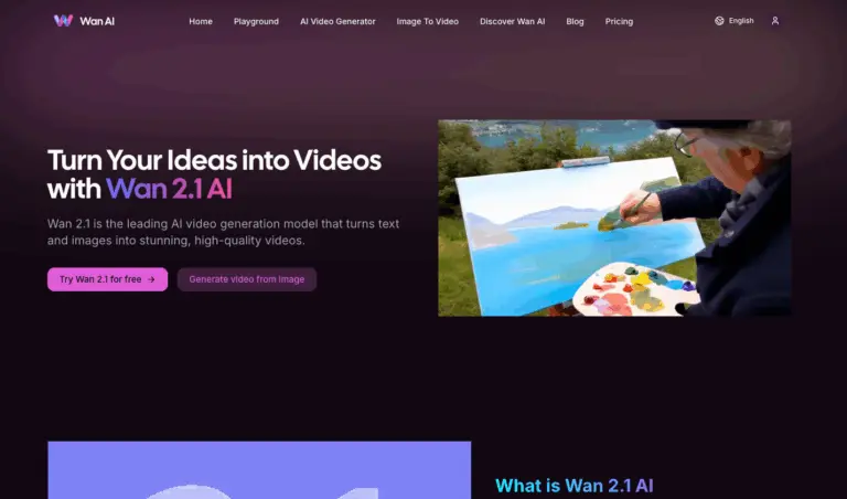 Wan AI Video Generator - Create videos from text or images with Wan 2.1 AI. Generate professional-quality videos with cinematic effects.