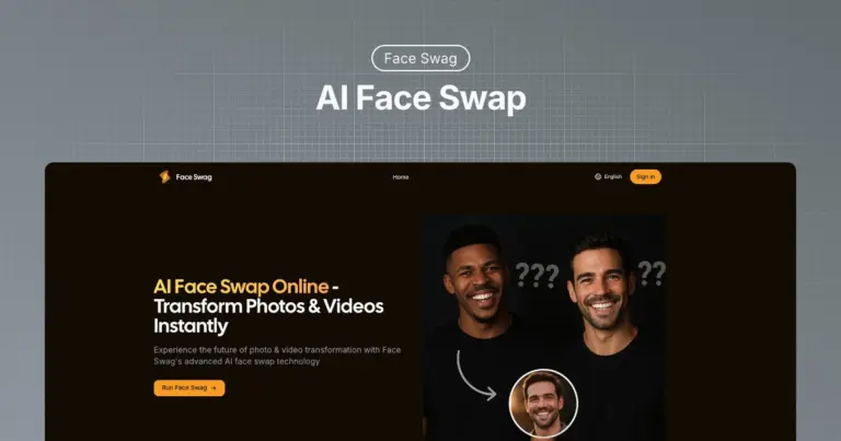 Face Swag - AI Face Swap Online | Fast & Easy Face Swapping Tool