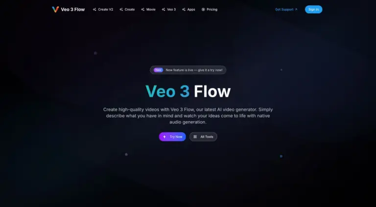 Veo 3 Flow - Veo 3 Flow AI Video Generation - Movie Maker & Video Creator. Create cinematic films