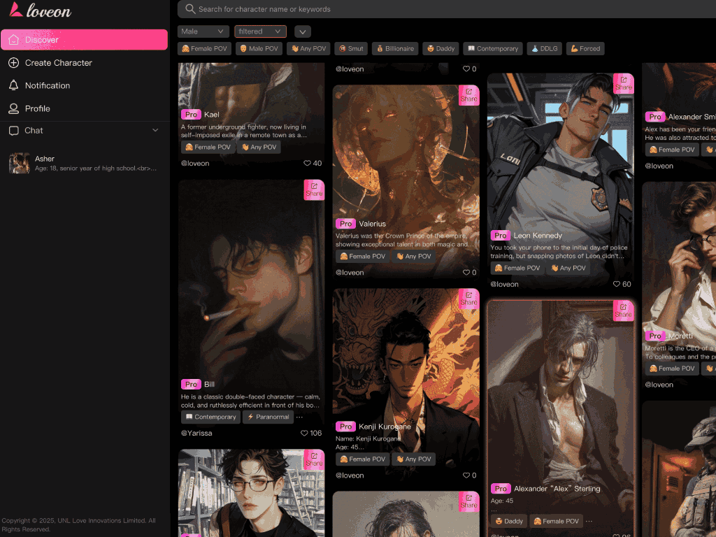 Loveon AI - Loveon AI is your gateway to meaningful conversations