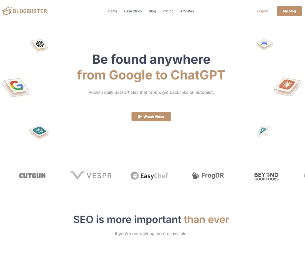BlogBuster - BlogBuster.so is an AI-powered writing platform that transforms ideas into polished