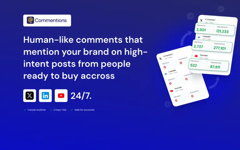 Commentions - Brand Mentions Automated on LinkedIn