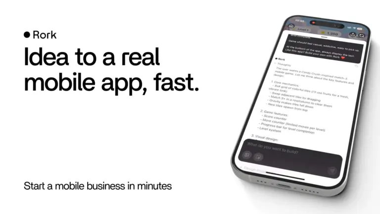 Rork - Create a mobile app - Rork is an AI-powered “vibe coding” tool that turns plain-language descriptions into production-ready mobile apps for iOS