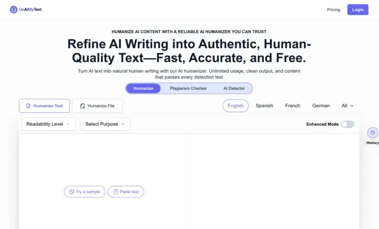 Un AI my text - This tool utilizes advanced linguistic algorithms to rewrite AI-generated text