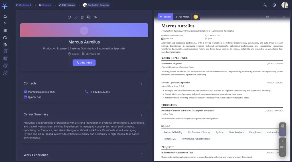 CareerBoom AI - CareerBoom.ai is an AI-powered career platform that helps job seekers create resumes