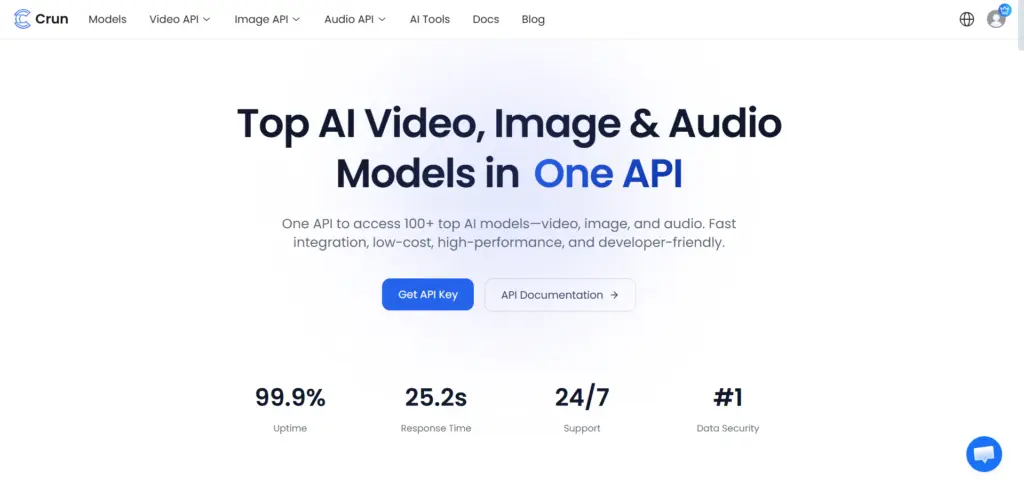 Crun AI - Crun AI helps you access top AI video