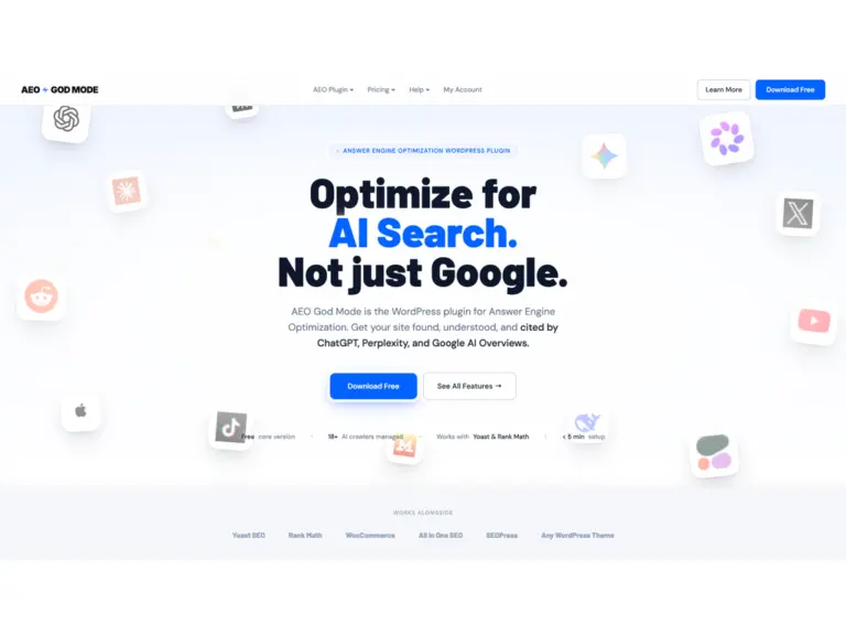 AEO God Mode - The WordPress plugin that helps ChatGPT