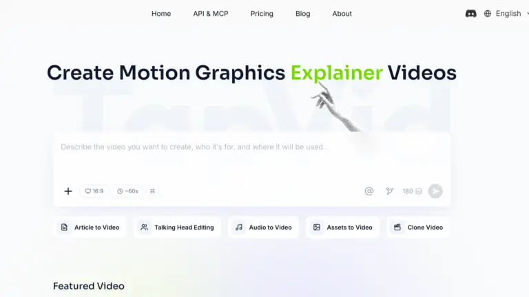 TapVid - TapVid turns the materials you already have into a video that explains things clearly and accurately